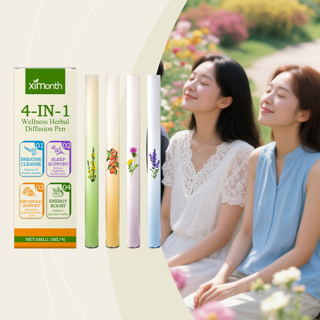 XIMONTH Herbal Energy Combination Stick Tăng cường sức sống Chăm sóc giấc ngủ nhẹ nhàng Làm sạch cơ 