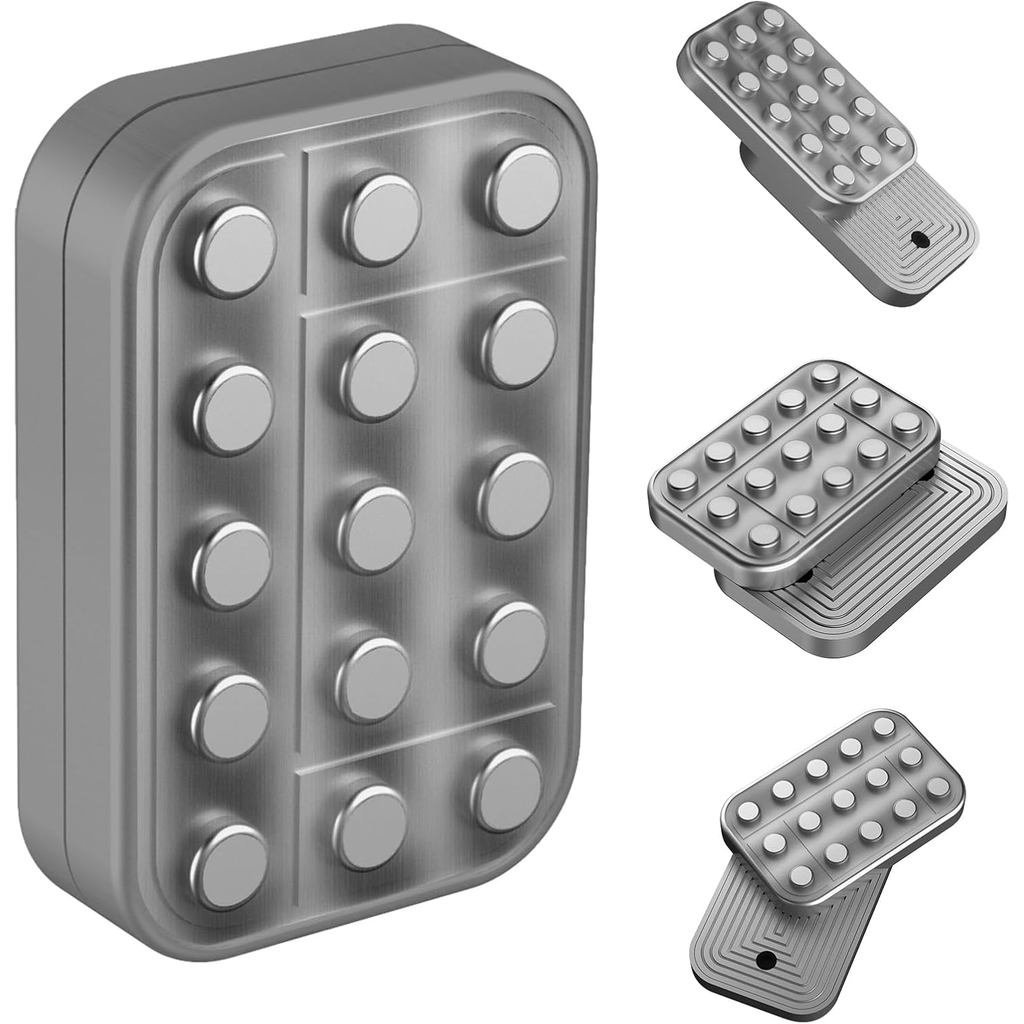 Fidget Đồ Chơi Người Lớn Kim Loại Fidget Thanh Trượt Từ EDC Haptic Fidget Đồ Chơi Dành Cho Người Lớn
