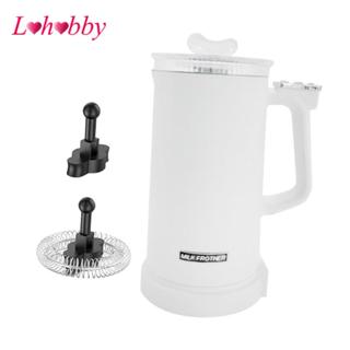 Máy tạo bọt sữa điện 600ml Chức năng 4 trong 1 Máy tạo bọt nóng lạnh cho Latte Cappuccinos Macchiato Froth sô cô la nóng