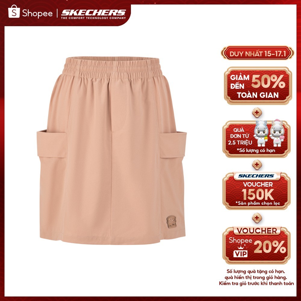 Skort Nữ Skechers Lifestyle Physical Academia Collection Iconic Skort - SL125W119-00VX