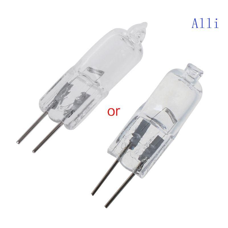 Alli 12V G4 12V 20W Bóng Đèn Halogen Cho JC Loại Bi-Pin Ánh Sáng Trong Suốt G4 Bi-pin Đế Cho Of