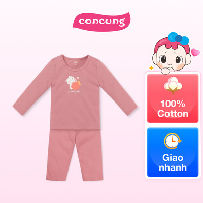 Bộ bé gái dài Animo Easy TQ1125076 (1Y,Ruốc)