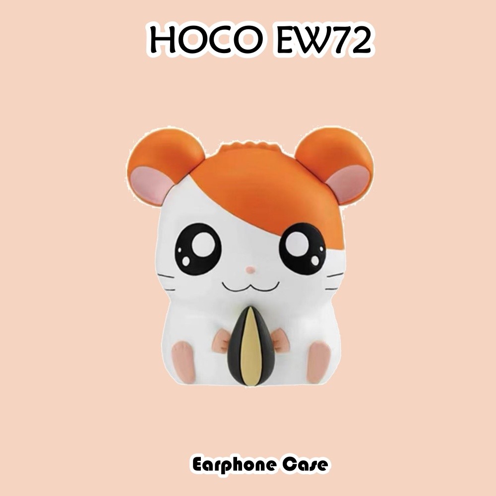 [Yoshida] Dành Cho Vỏ HOCO EW72 Vỏ Tai Nghe Silicon Mềm Hoạt Hình Tạo Kiểu Dễ Thương