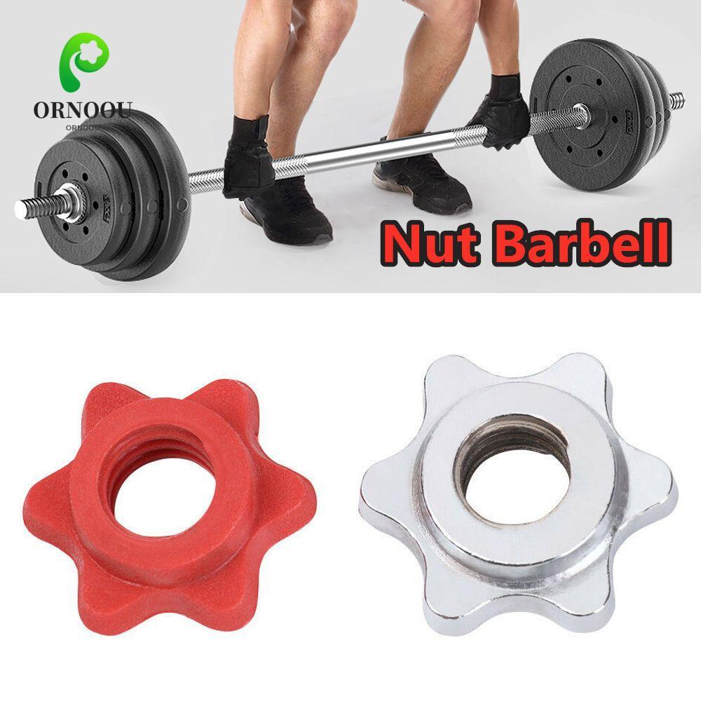 ORNOOU Barbell Bar - Phụ kiện bảo vệ và khóa kẹp lục giác cho dumbell bền chắc