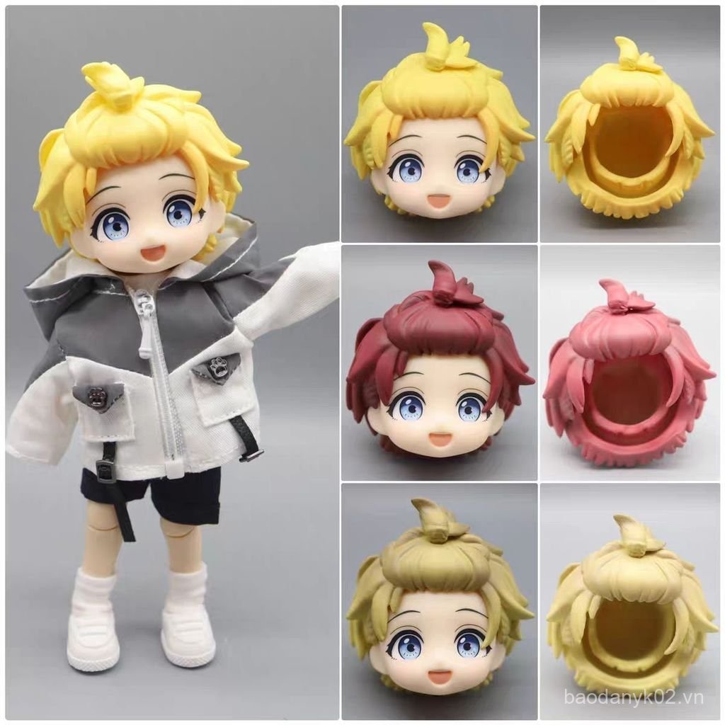 [Bộ sưu tập người 3146] ob11 Baby Head Hyuga gsc Head Shell gsc Nendoroid Hair gsc Hair Vỏ đầu có th