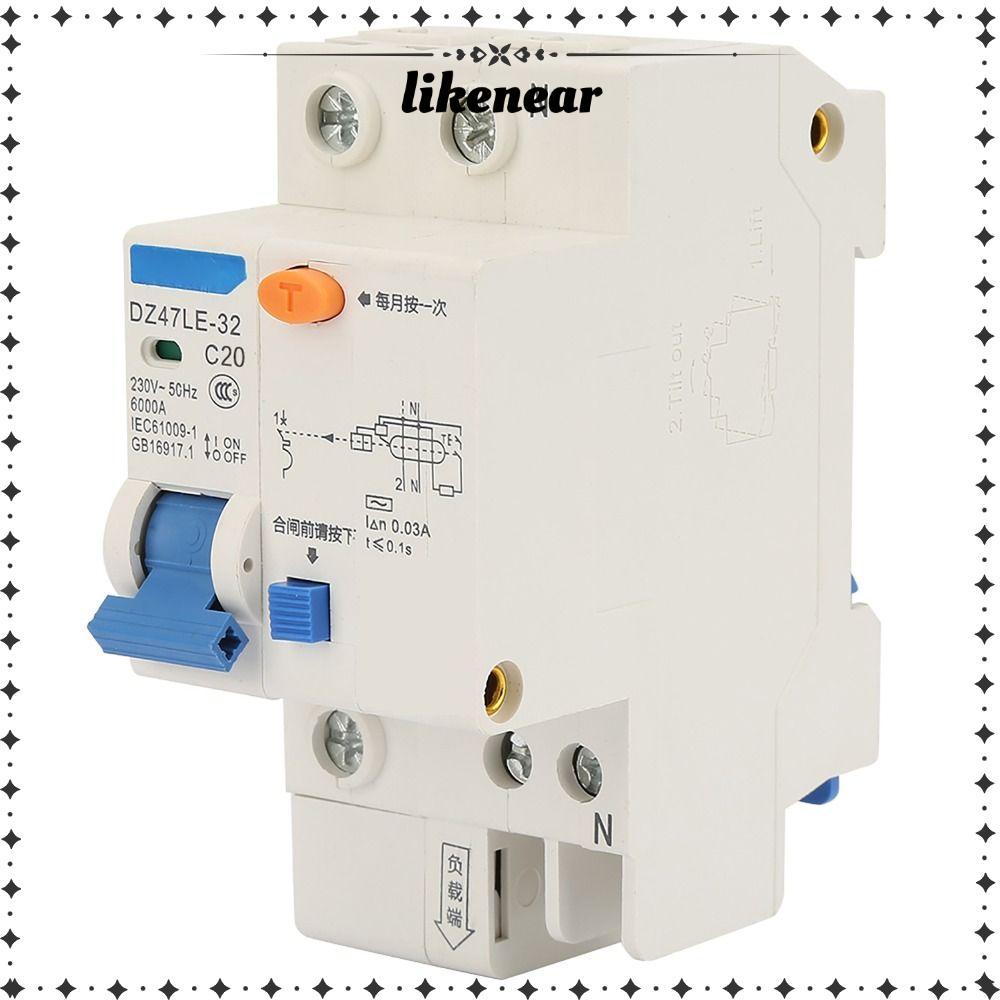 Bộ ngắt mạch bảo vệ THÍCH, Bộ ngắt mạch 1P + N 16A / 20A / 32A, RCCB DZ47LE-32 230V DZ47LE-32 1P + N