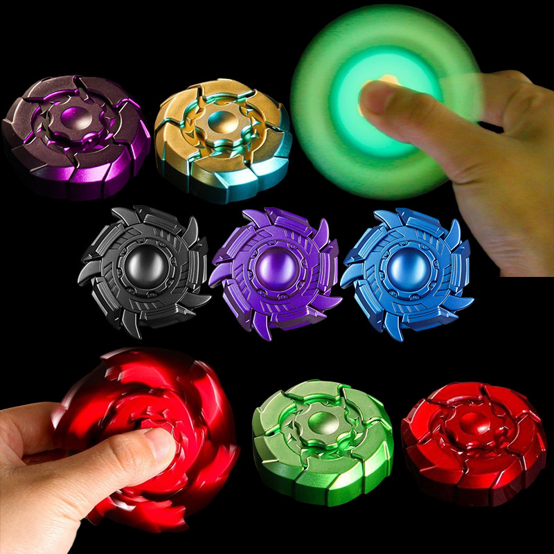 Đầu ngón tay Gyro Fidget Spinner Antistress Lo Âu EDC Spinner Fidget Đồ chơi để làm quà tặng
