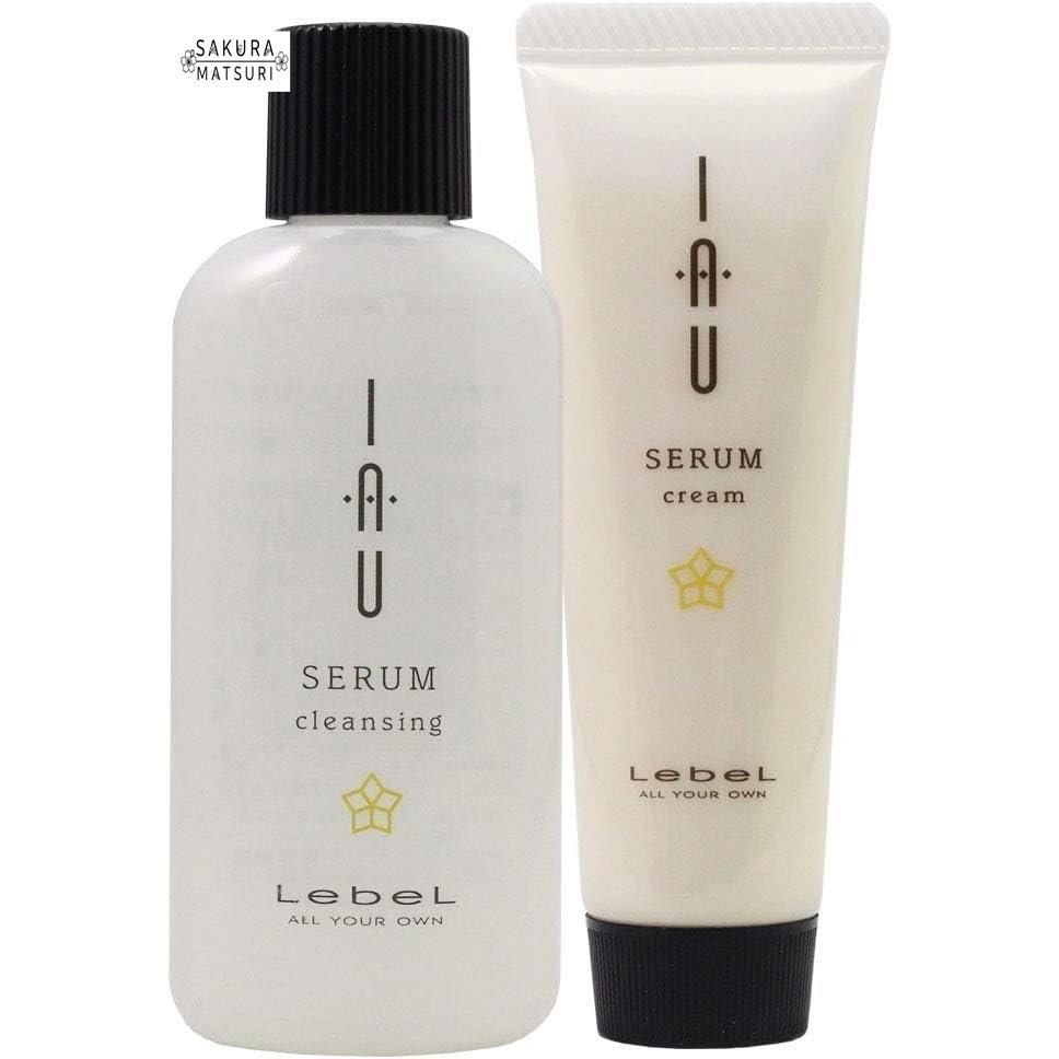 【Lebel】Bộ sản phẩm dùng thử Lebel - Dầu gội và kem dưỡng tóc Io Serum dành cho tóc xoăn, 30ml x 2 bộ