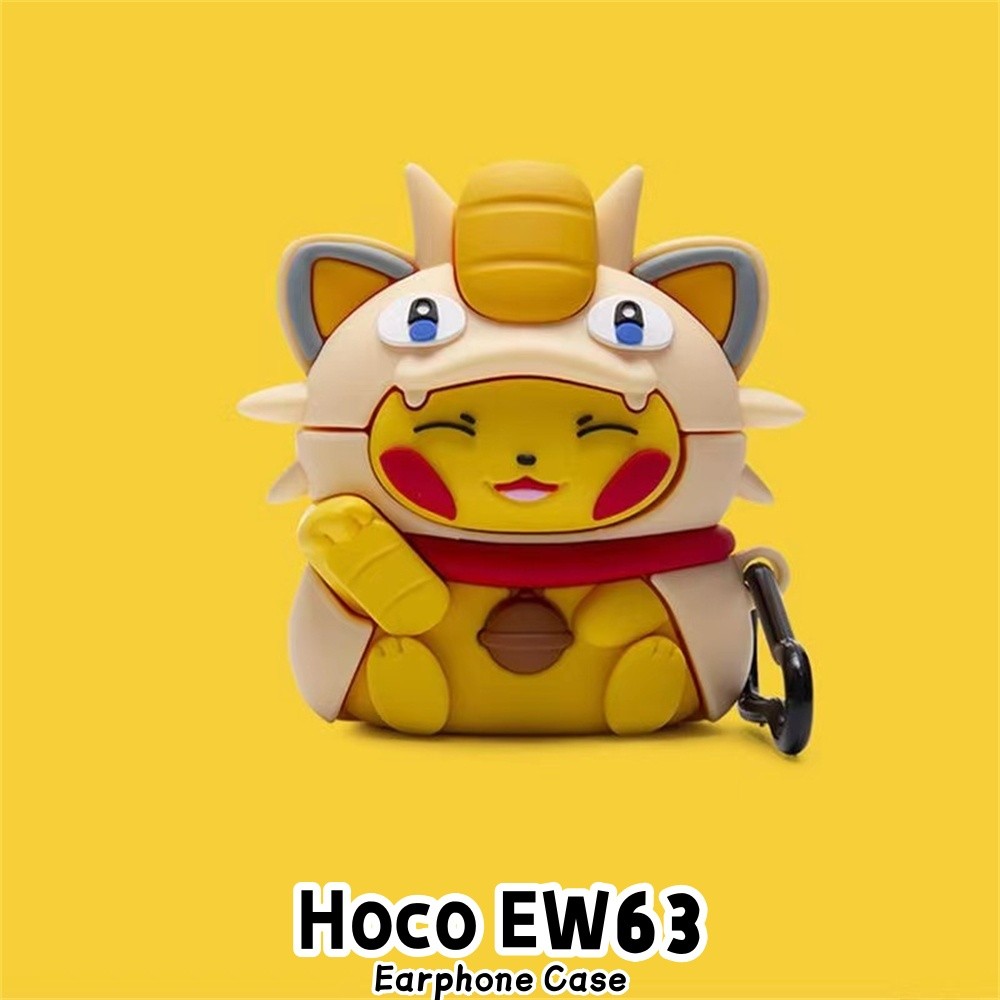 Hộp đựng tai nghe silicon mềm hoạt hình hợp thời trang NO.6 cho Hoco EW63