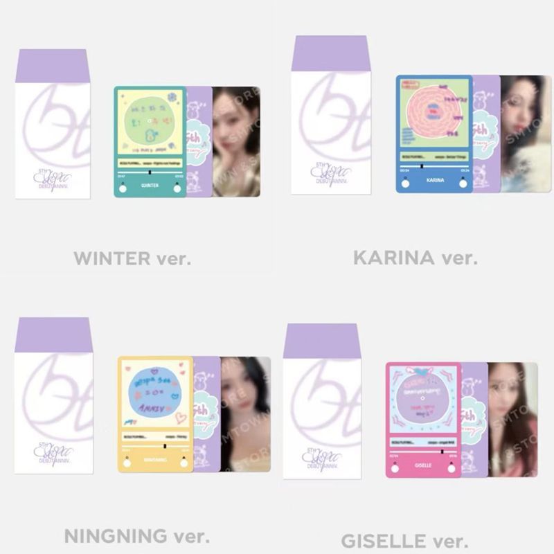 AESPA 5th Anniversary Flash Parts, Genuine