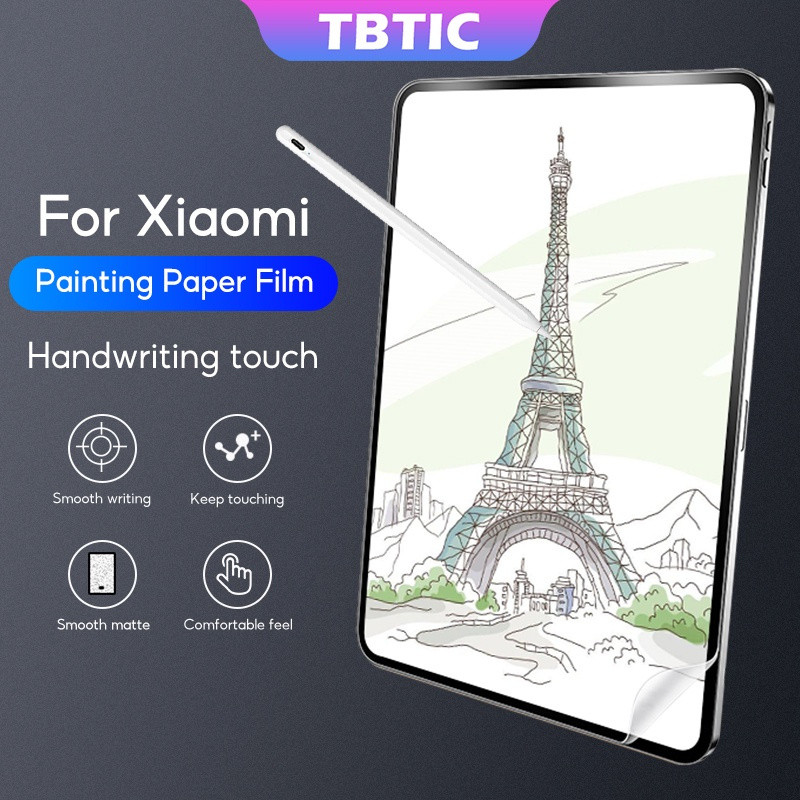 TBTIC Matte Paperlike Bảo Vệ Màn Hình Cho Xiaomi Pad 6 5 Pro 2023 2022 11 Inch Màn Hình Cho Xiaomi P