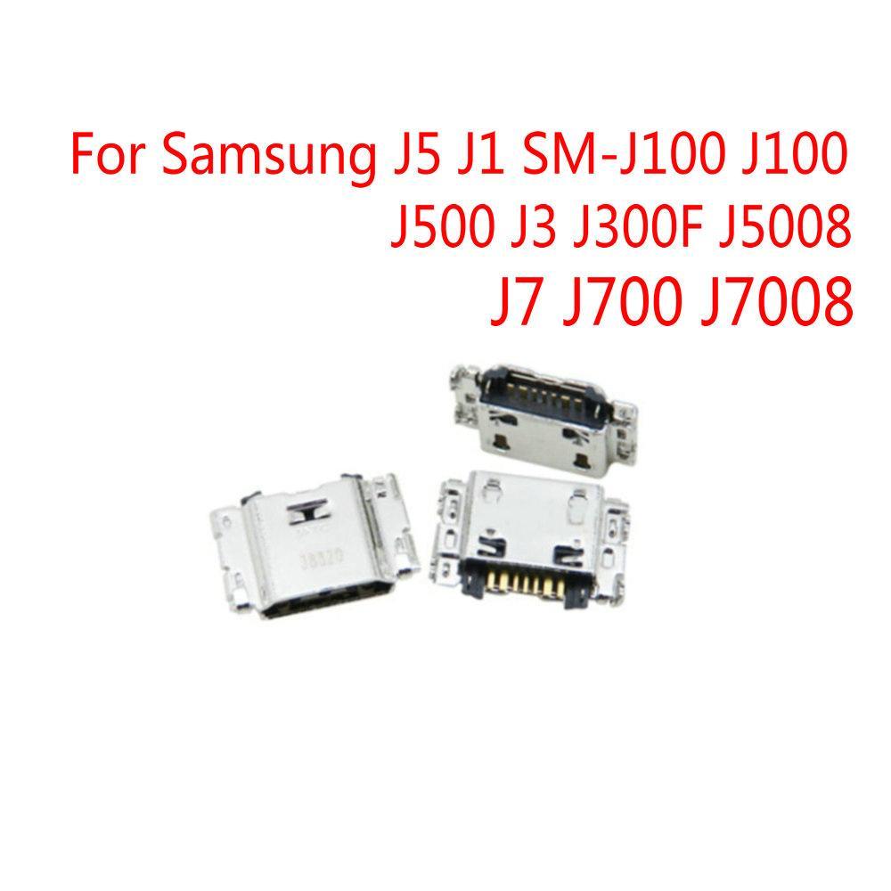 Micro USB Cắm Cổng Sạc Cổng Kết Nối Ổ Cắm Cho Samsung J5 J1 SM-J100 J100 J500 J3 J300F J5008 J7 J700