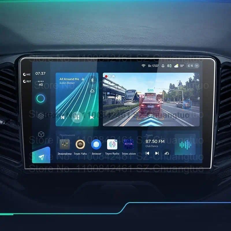 Kính Cường Lực Bảo Vệ Phim Miếng Dán Cho TEYES CC3L CC3 2K 9 Inch 10.1 Inch Đài Phát Thanh Xe Hơi Âm