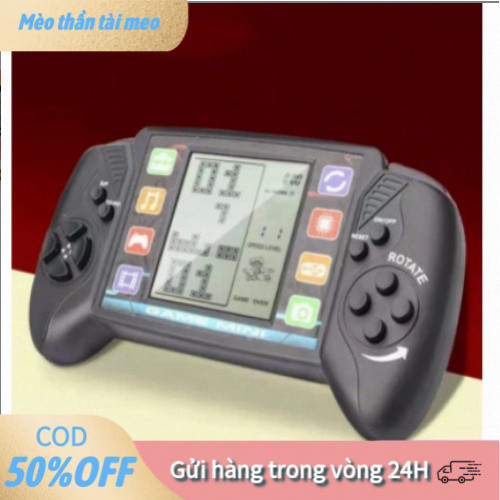【tài】Máy game Tetris cổ điển màn hình lớn, có 49 tựa game và 2 chế độ chơi linh hoạt mang lại trải nghiệm phong phú.