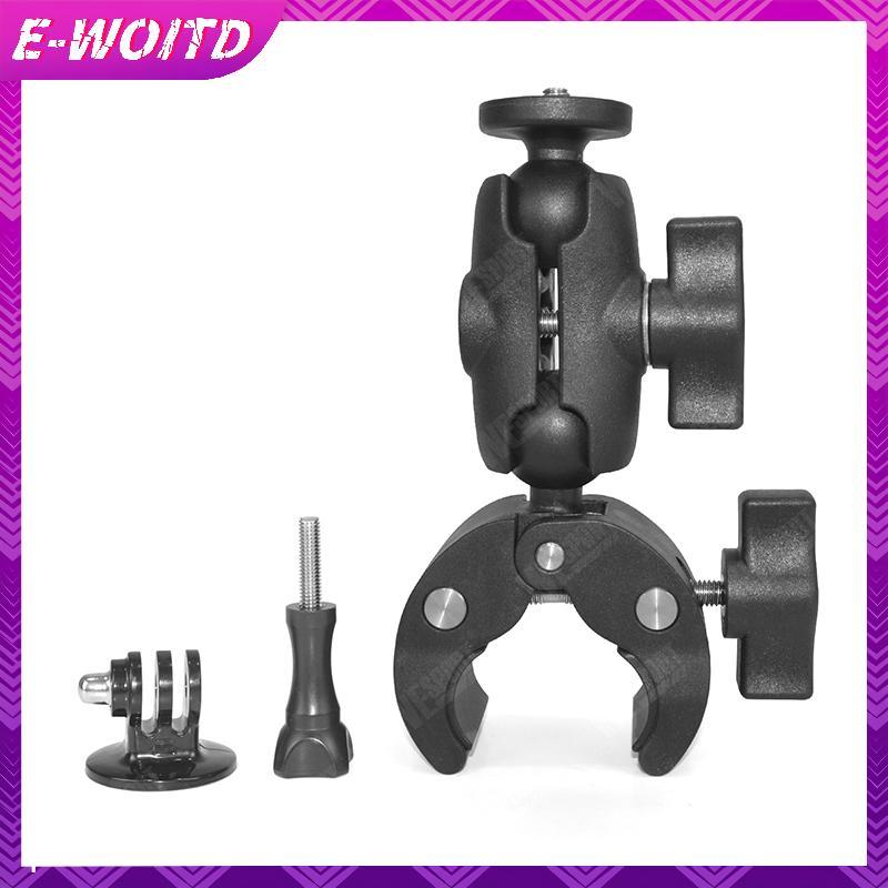 E-WOITD Xe Đạp Tay Lái Xe Máy Camara Sopport Ram Mount Braet Cho Insta360 X4 X3 Ace Pro 2 Go 3s X2 G