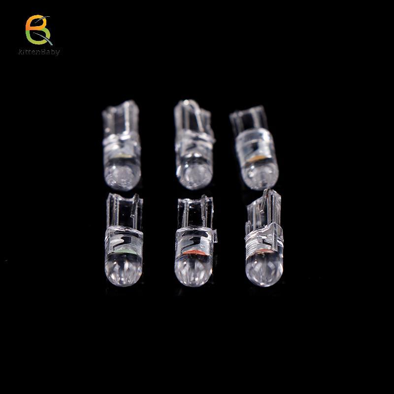 [Baby-t] 10 Chiếc Mới T5 LED Siêu Sáng Cob Đèn Nêm Bảng Điều Khiển Đồng Hồ Đo Cảnh Báo Xe Đèn Cụm Đè