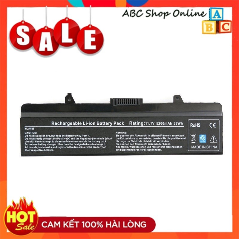 Pin Laptop Dell Inspiron 1525 1526 1545 451-10533 451-10534 C601H D608H GP952 GW240 HP297 M911G