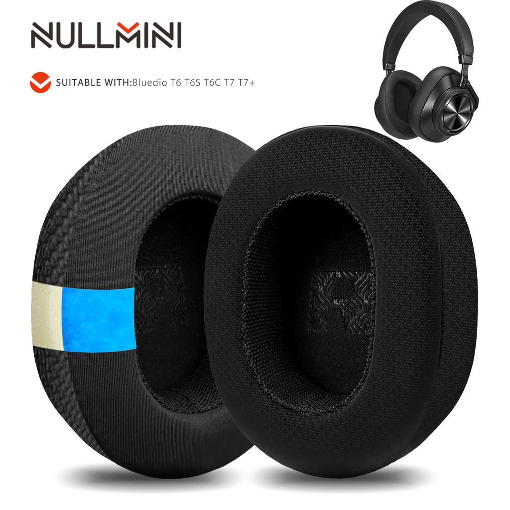 Miếng đệm tai nghe thay thế Nullmini cho Bluedio T6 T6S T6C T7 T7 + Tai nghe Gel làm mát Miếng đệm t