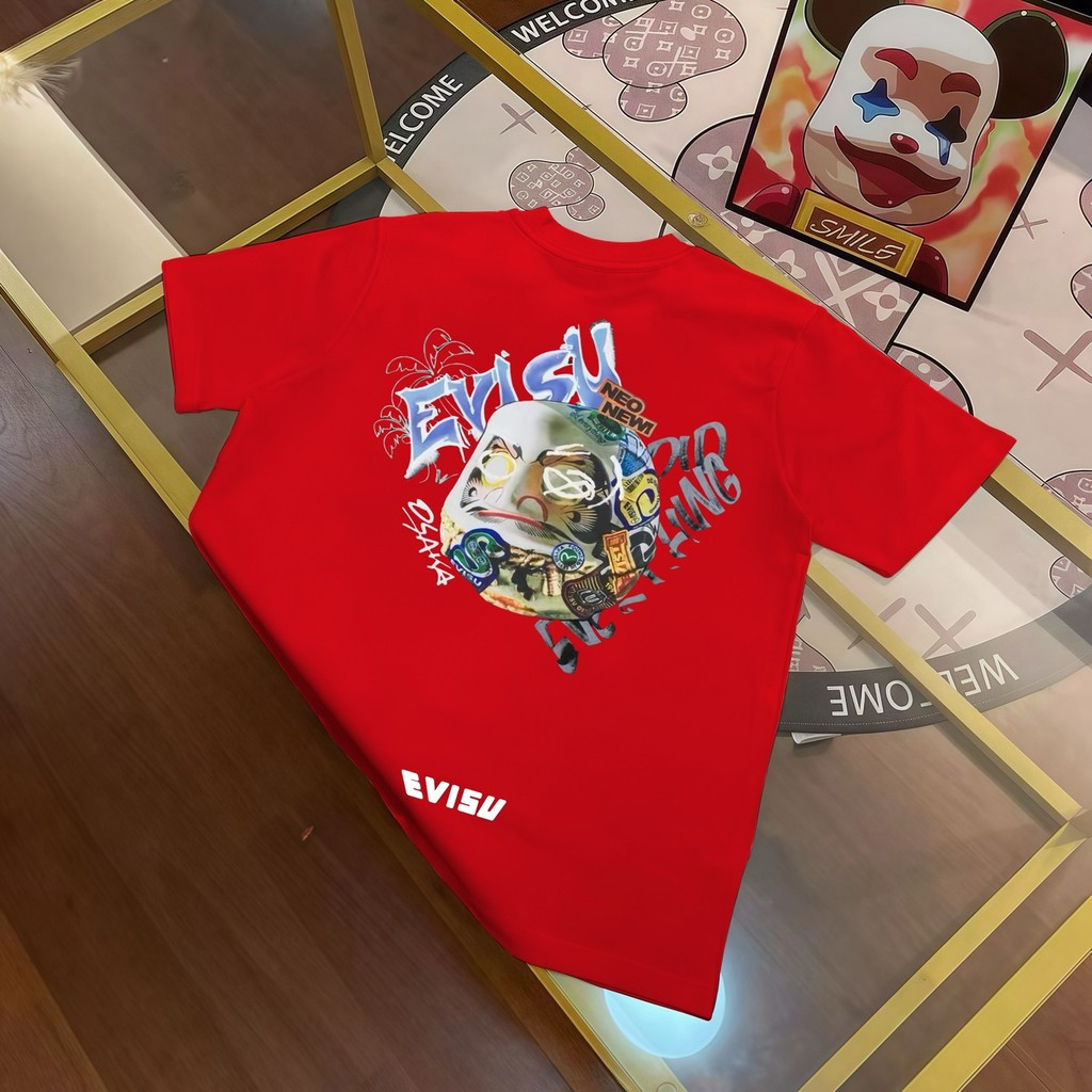 Evisu Áo Thun Ngắn Tay Nam Nữ, Phong Cách Mới 2026