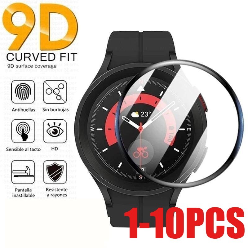 Miếng dán bảo vệ màn hình viền đen tổng hợp viền cong cho Garmin Forerunner 158 165 245 245M 255 255