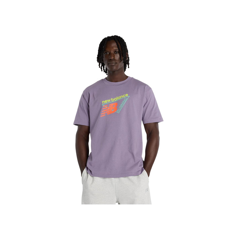 Áo Thun New Balance Neon Mens - Purple