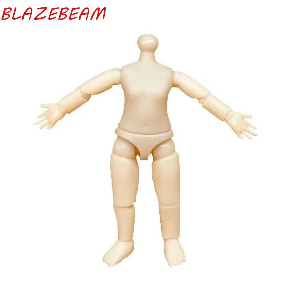 Thân búp bê BLAZEBEAM, Đồ chơi búp bê khỏa thân khớp hình cầu cao 9,5cm, Quà tặng cho bé gái Hình cơ