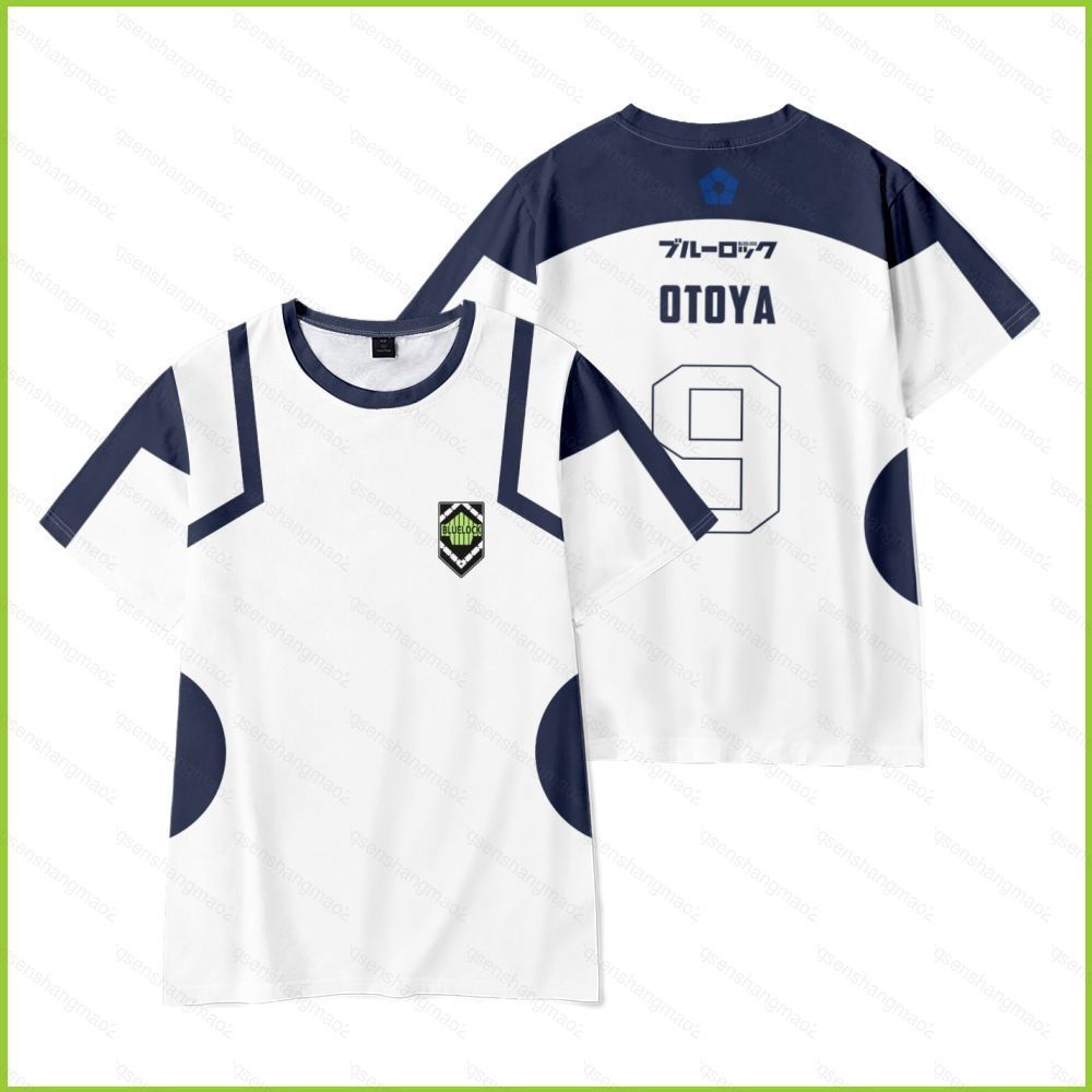 Áo Thun Cosplay Anime Blue Lock Jersey Bachira Meguru Seishiro Nagi - Vải Chất Lượng Cao