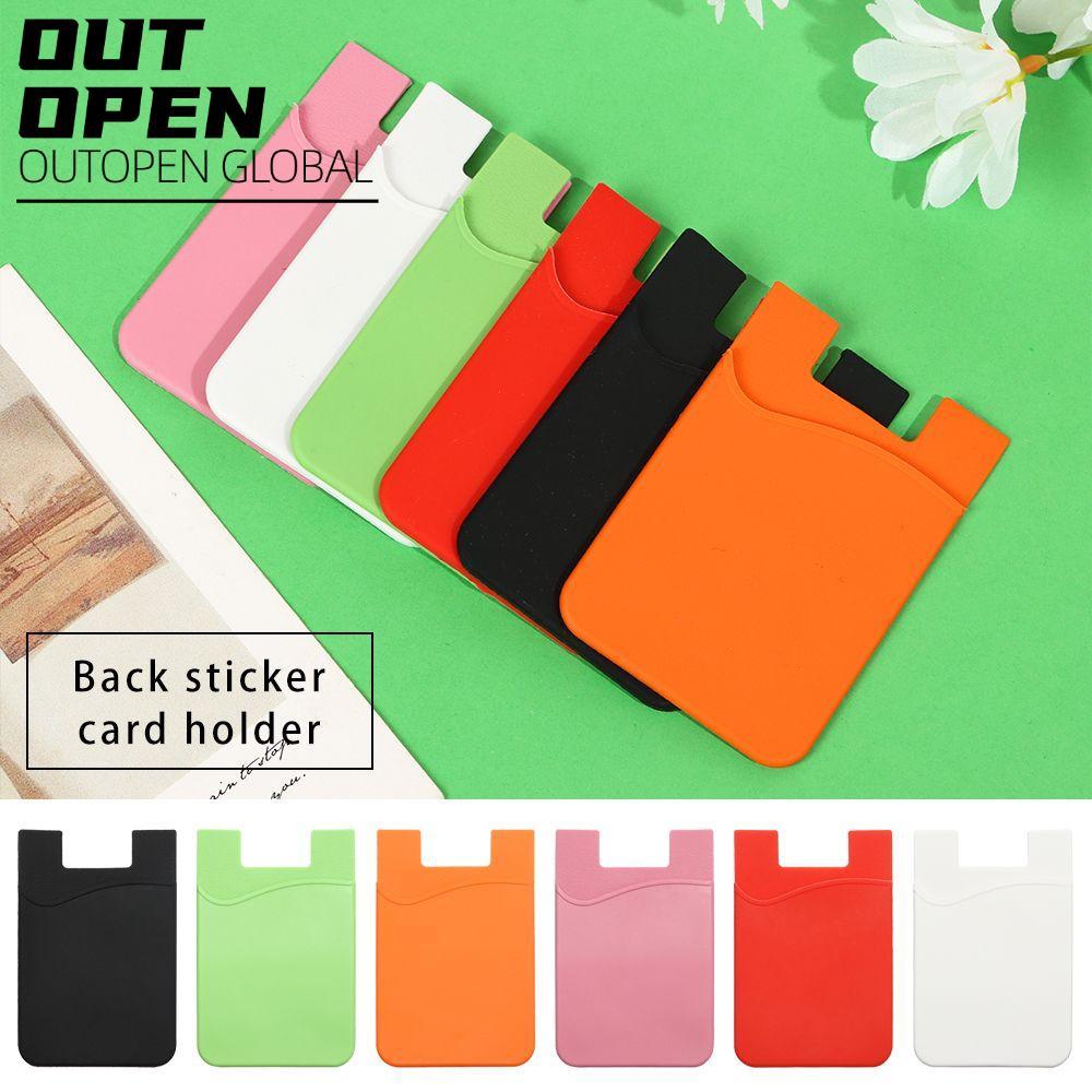 OUTOPEN Business Credit Pocket Nam Nữ Phụ Kiện Điện Thoại Di Động Đựng Thẻ ID