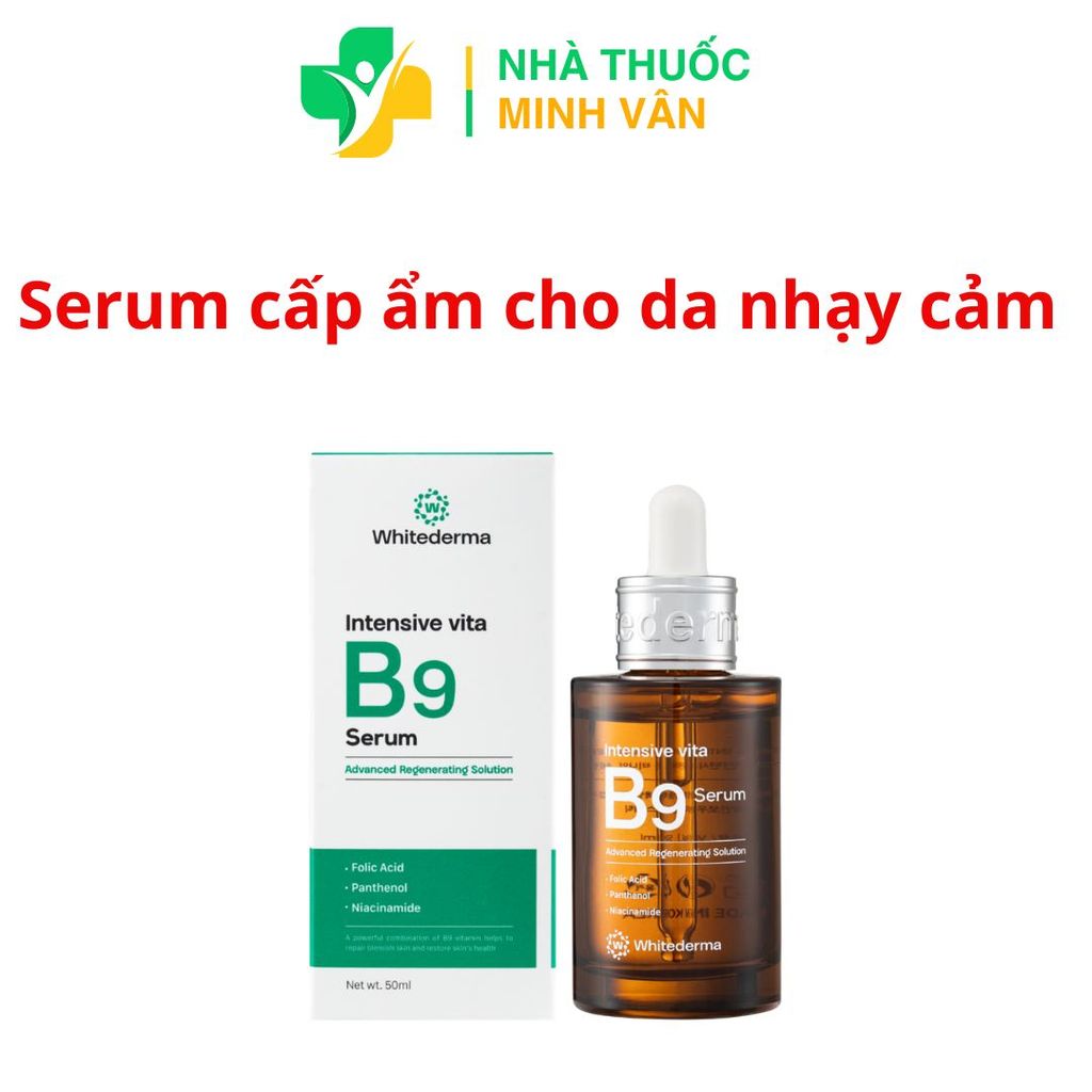 Serum Whitederma Intensive Vita B9 cấp ẩm làm sáng da 50ml