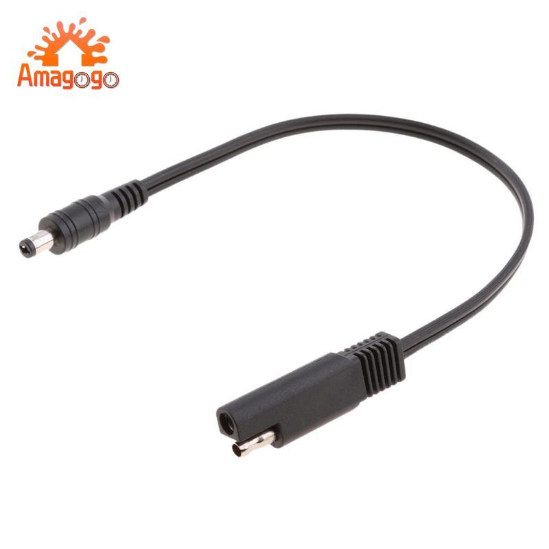 Cáp kết nối ô tô DC Nam sang SAE 18AWG 25cm 250mm 10 ''