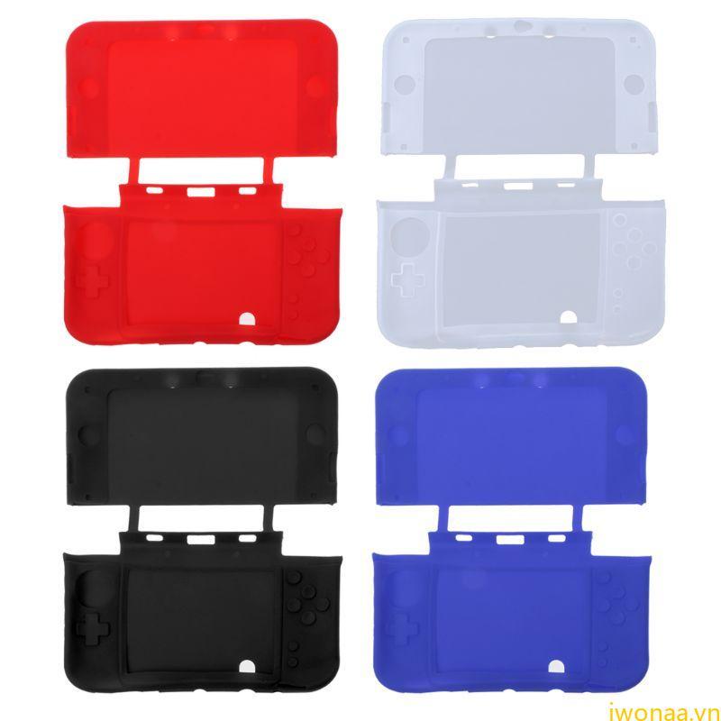 IWO Soft Silicone Gel Skin Grip Vỏ bảo vệ cho vỏ cho 3DSLL 3DSXL 3DS XL LL Cao su cho vỏ bảo vệ toàn