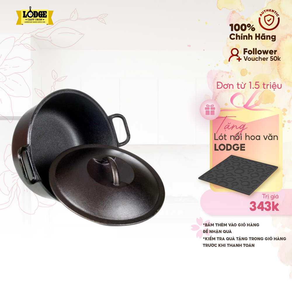 Lodge - Nồi gang Pro Logic - 27.4cm - 3.78L