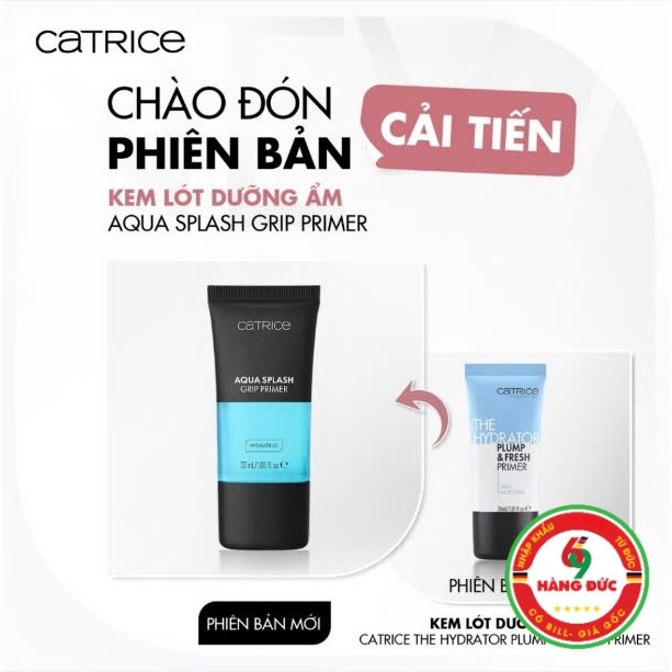 Bảng phấn mắt Catrice và Kem lót Catrice Primer- HANGDUC69
