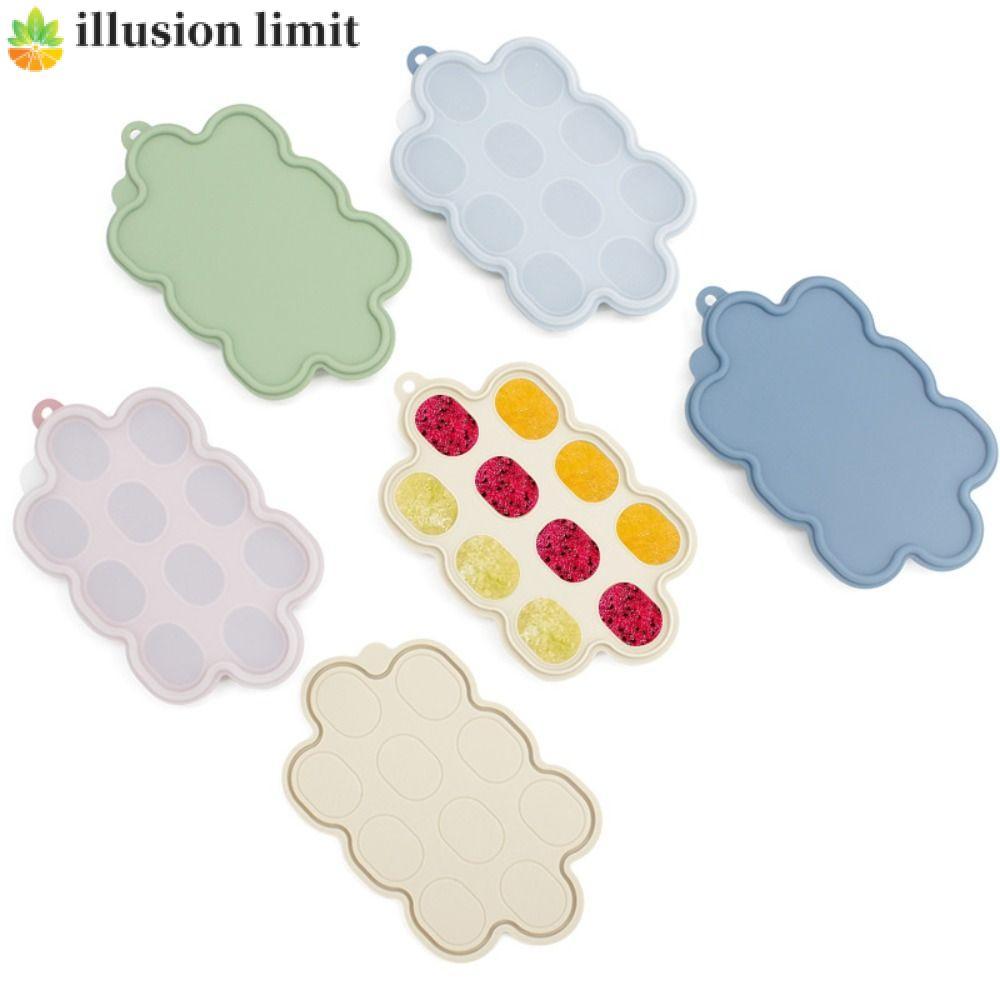 illusion limit ILLUSION LIMIT Silicone Nibble Freezer Maker Hộp đựng đồ bền bỉ Bé trai