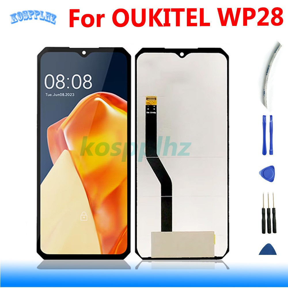 Màn hình cảm ứng LCD chính hãng mới Tương thích cho điện thoại OUKITEL WP22 WP26 WP28 WP23 OIUKITEL 