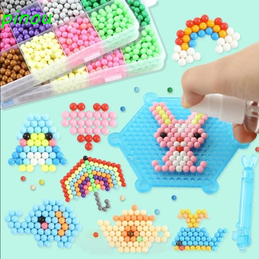 DÀIQIYING Magical Water Mist Beads, Sticky Bead DIY Material Set Magic Beads DIY Set, Kids Craft Kit