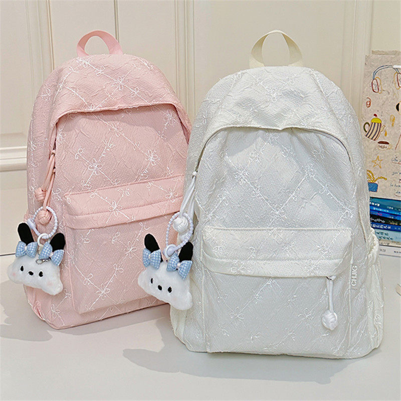 balo da balo nam boy phố Cặp sách trẻ em instagram kiểu Nhật ba lô máy tính trẻ trung dễ thương cho 