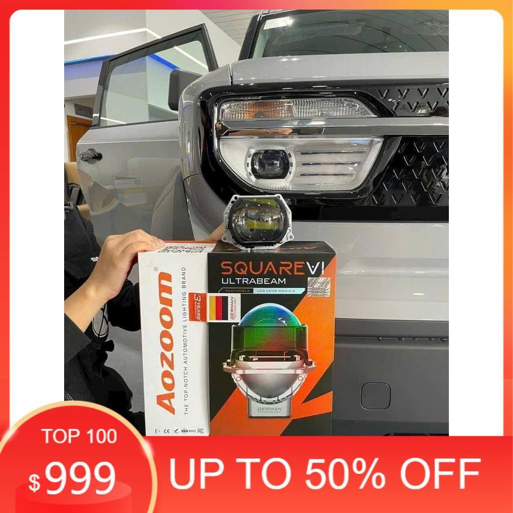 Hot 2026 Bi Led Laser 3 inch Aozoom Square V1 V3