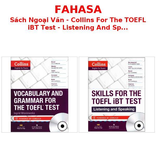 Sách Ngoại Văn - Collins For The TOEFL iBT Test - Listening And Speaking Skills/Vocabulary And Gramm
