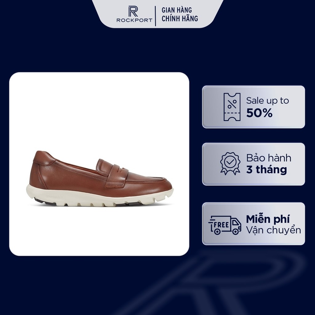 Giày Lười Nữ Rockport Tenley Moccasin Penny Loafer TENLEY0MNA02 244 | Giày Da Cao Cấp, Hiện Đại, Êm 