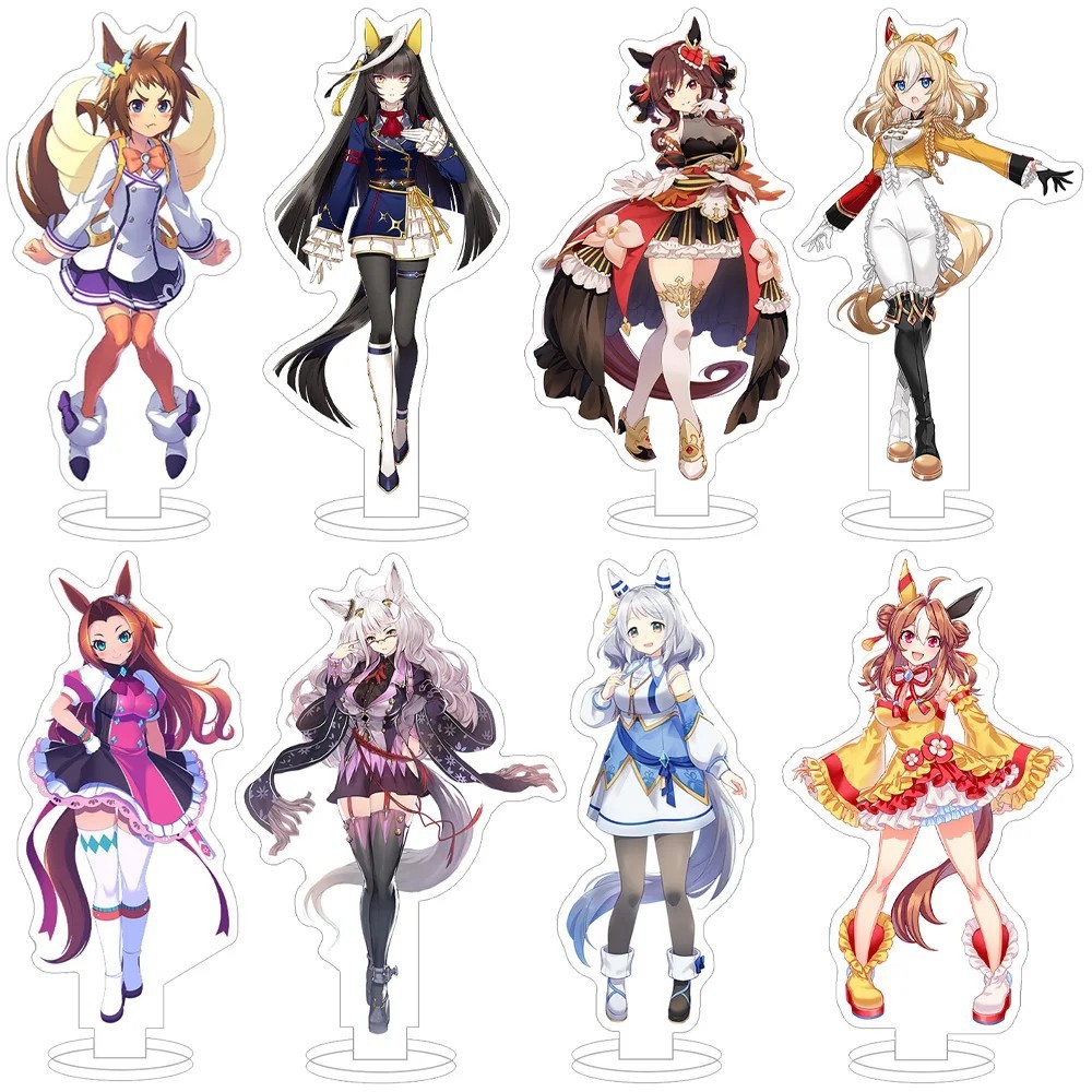 Standee anime Uma Musume Pretty Derby mô hình mica trang trí Haru Urara Daiwa Scarlet Nice Nature Me