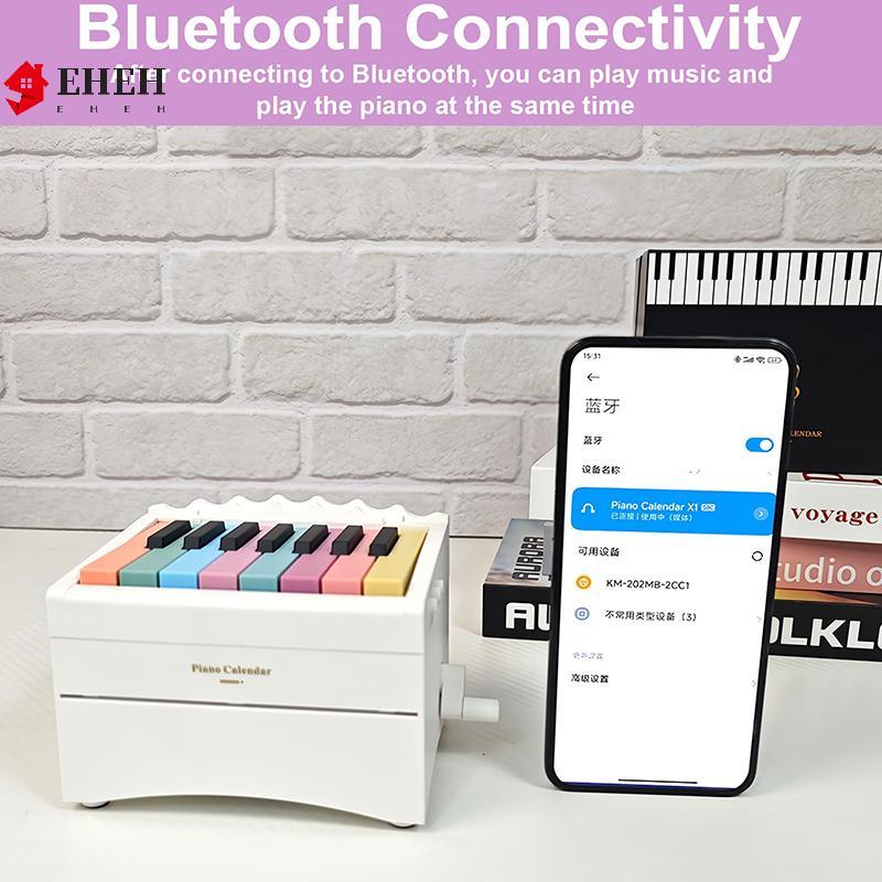 [EHEH] Lịch Đàn Piano 2026 Lịch Để Bàn Đàn Piano Có Thể Chơi Được, Lịch Đàn Piano Mini Swift Với 52 