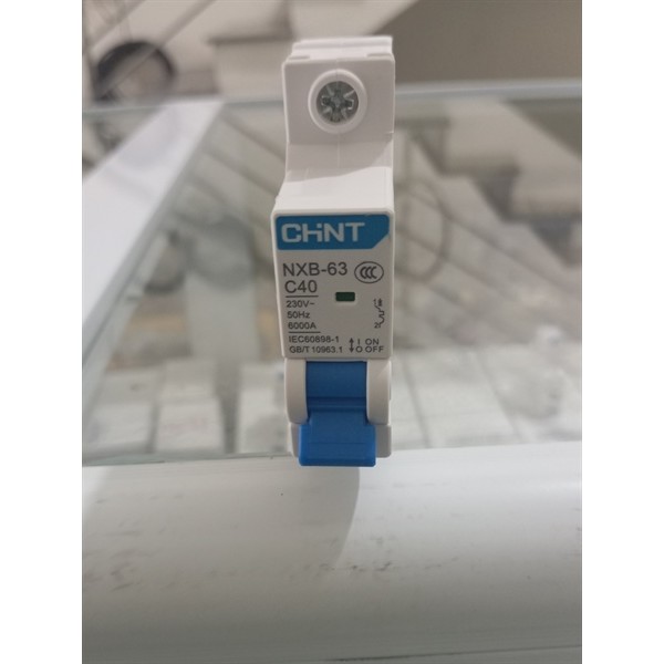⚡ Aptomat MCB 1 Pha CHINT NXB1-40 – 40A
