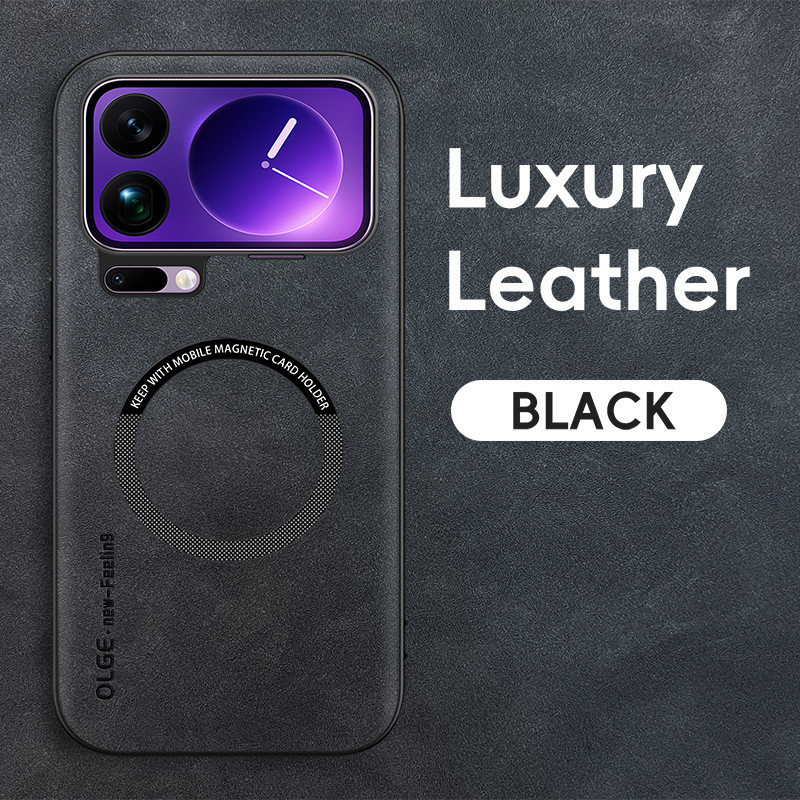 Ốp Lưng Mềm Da Retro Từ Tính, Thích Hợp Cho Xiaomi 17 Pro Max Xiaomi 17 Pro Max 5G Vỏ Điện Thoại