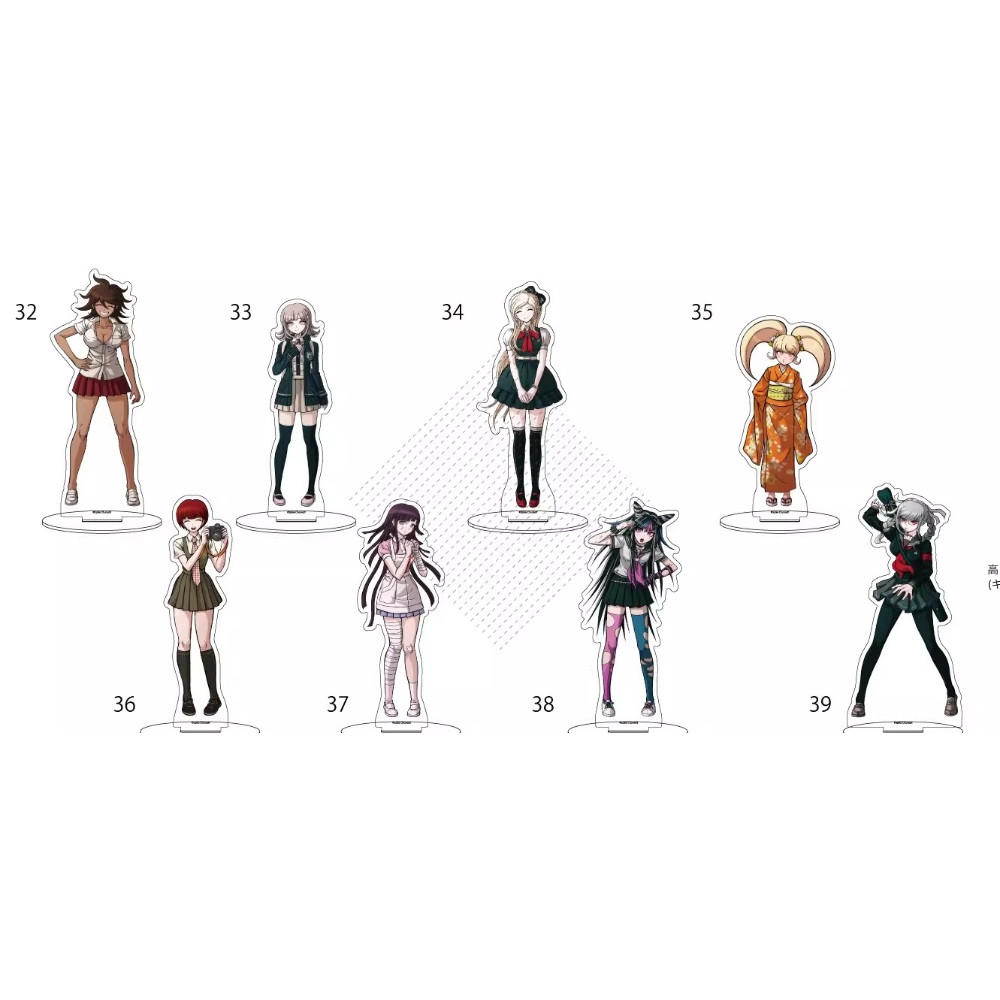 Trò Chơi Danganronpa Acrylic Đứng Búp Bê Anime Mikan Tsumiki Nanami ChiaKi Hình Cosplay Đồ Chơi Quà 