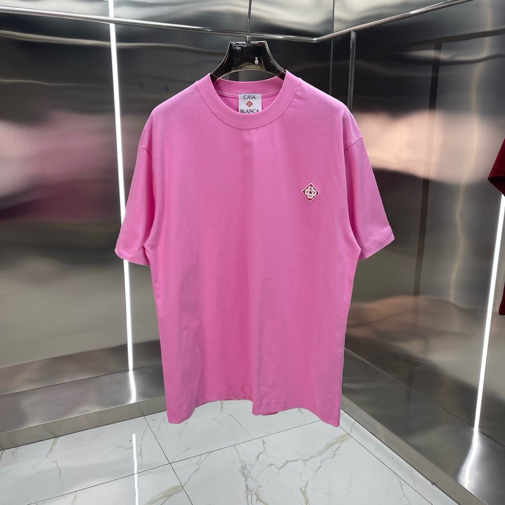 7PBQ Casablanca 25Silk-screen digital print short sleeve shirt T T-shirt independent e-commerce site