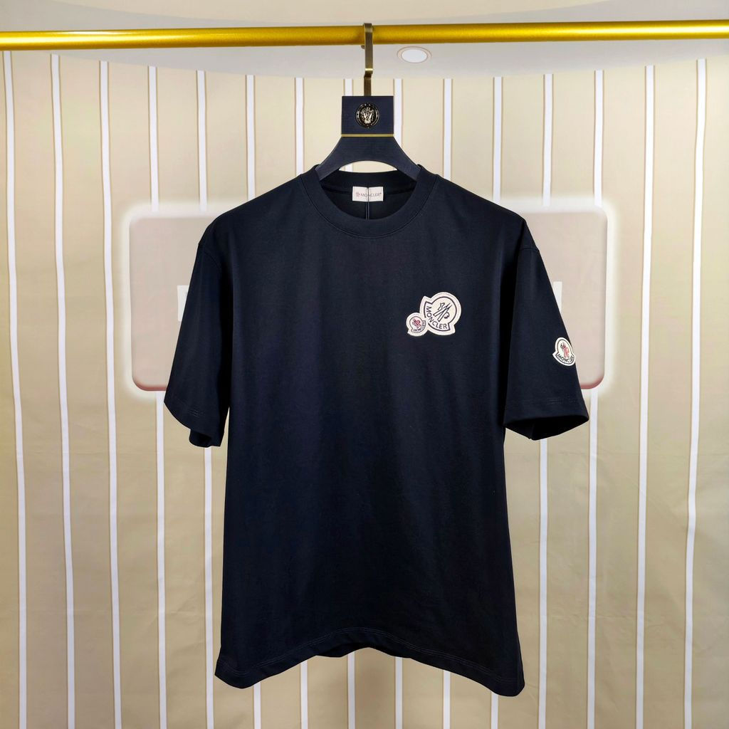 Áo khoác Moncler 6XL cổ tròn, tay ngắn, phong cách classic