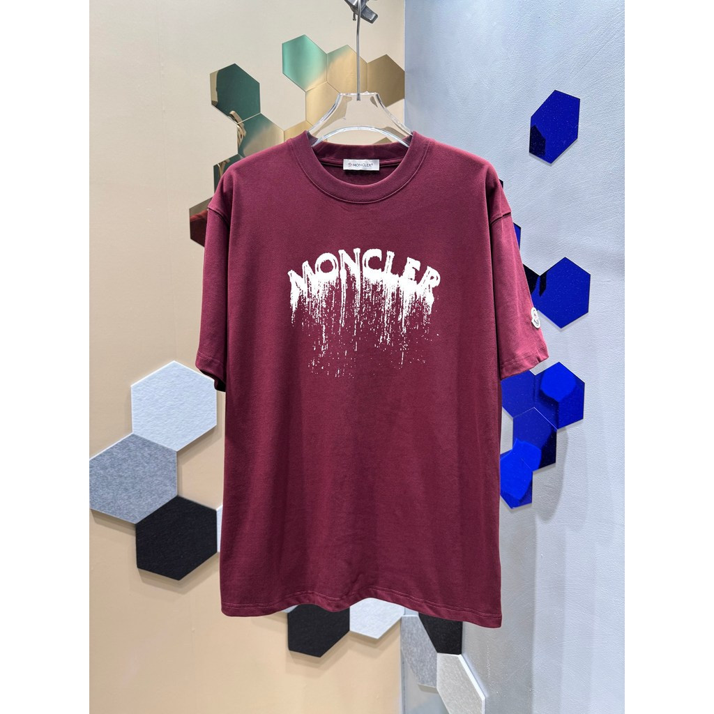 Áo Hoodie/Jacket Moncler 6XL Cổ Tròn Tay Ngắn,Slim Fit - Phong Cách Đường Phố Sáng Tạo