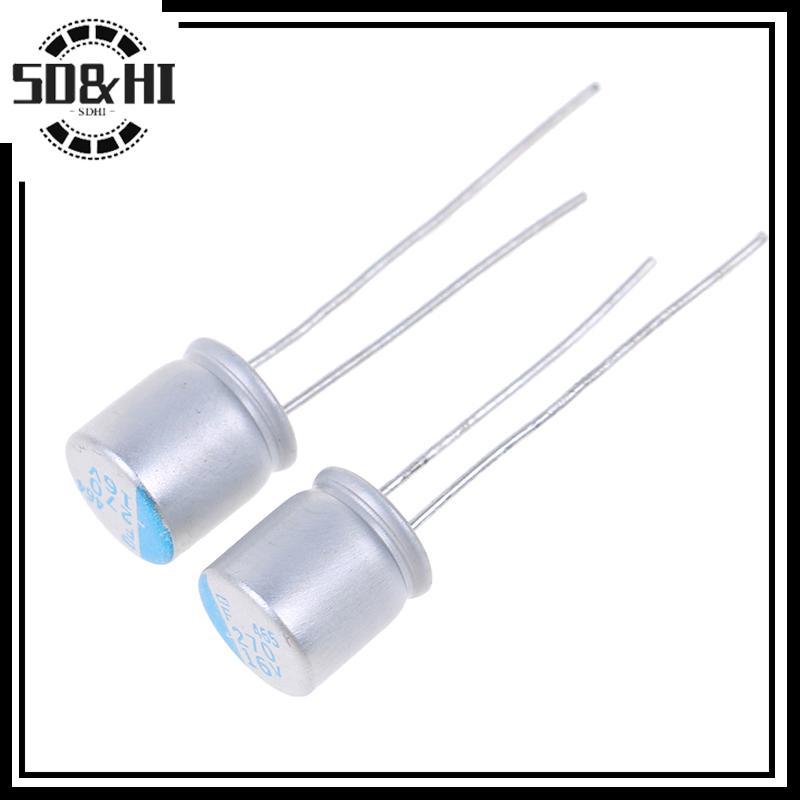 [SD & HI] 10 chiếc 270uF 16V NCC PSF seires 8x8mm Bo mạch chủ ESR thấp VGA Tụ điện rắn (vn)
