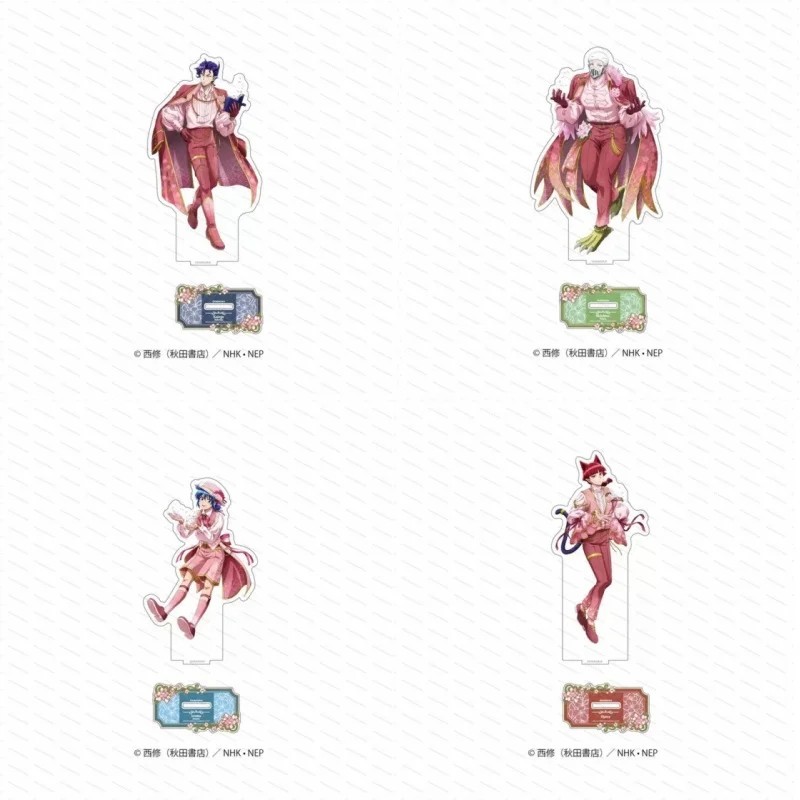 Standee Anime Mairimashita Iruma-kun Vào Học Rồi Đấy Iruma-kun Mô Hình Nhân Vật Acrylic 15cm Để Bàn 
